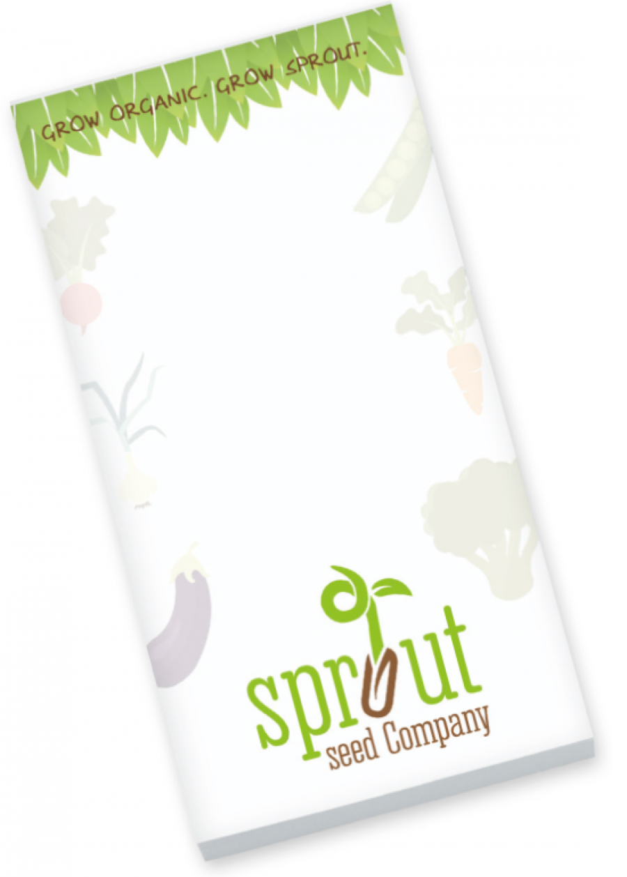 Souvenir® 3 x 6 Scratch Pad, 25 Sheet
